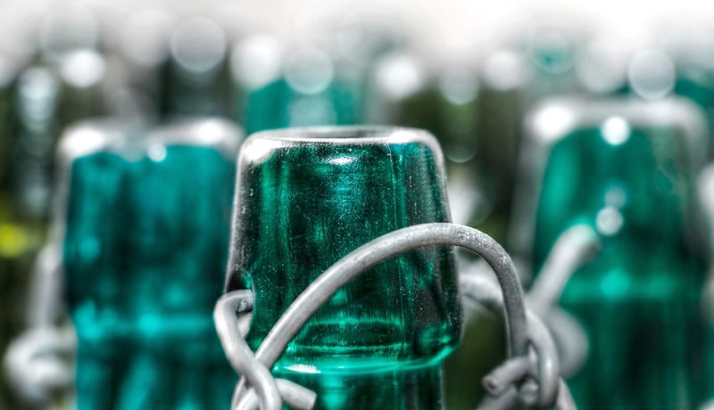 Recycled crafting supplies